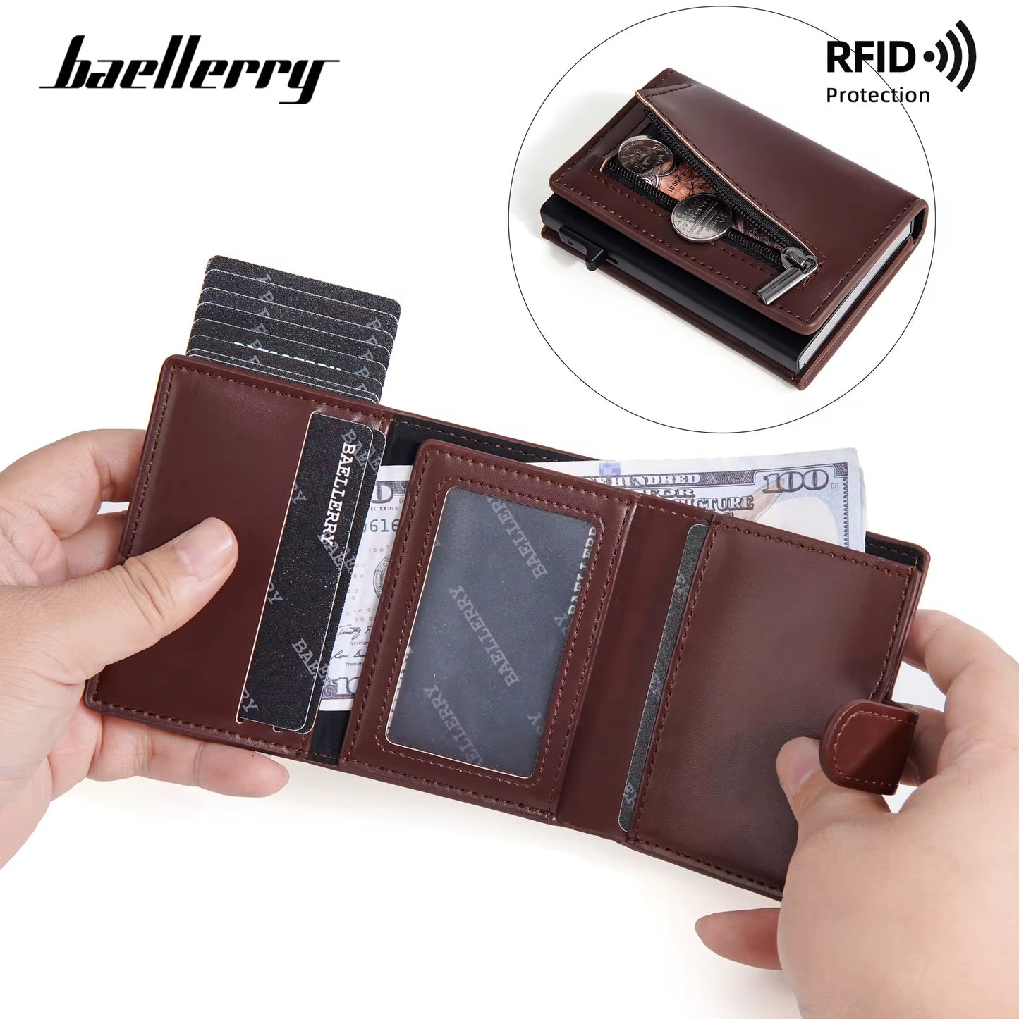 Portefeuille Baellerry porte-cartes